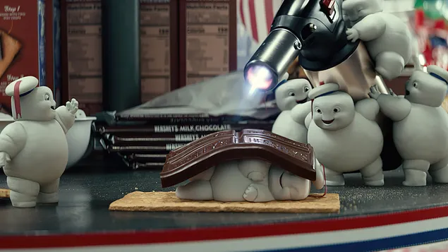 Ghostbusters: Afterlife : Marshmallow 4K pozadina