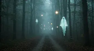 Tapeta Cesta strašidelného lesa 4K
