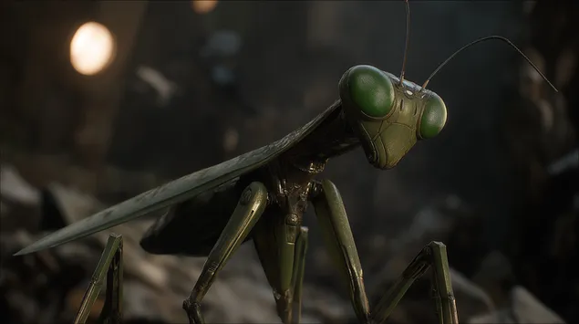 روبوت فرس النبي العملاق ذو التفاصيل الواقعية 2K خلفية