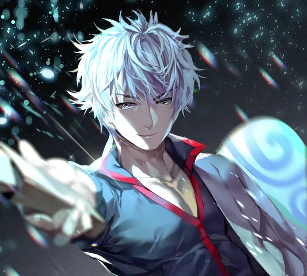 긴타마 - 사카타 긴토키 HD 배경화면