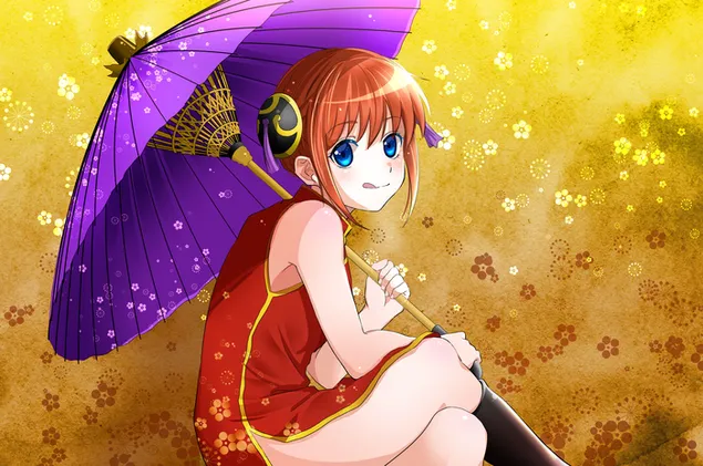 Gintama - Kagura 4K sfondo