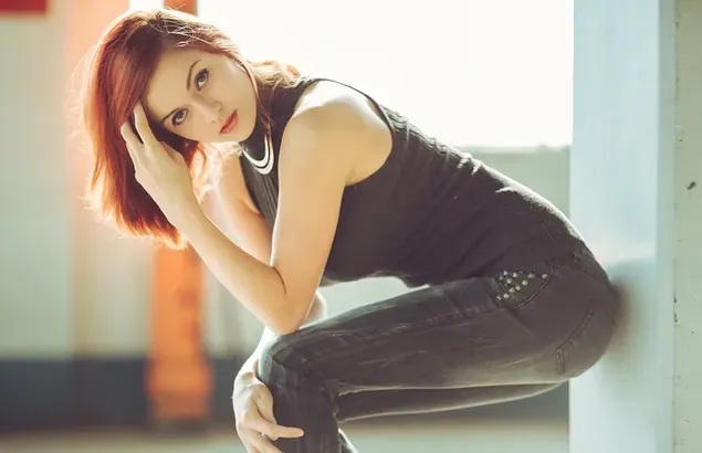 Taustpilt Tüdruku pingi poos 4K