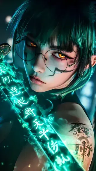 剣を持った少女 HD 壁紙