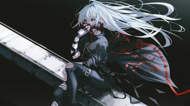 fille portant un masque a gaz telechargement