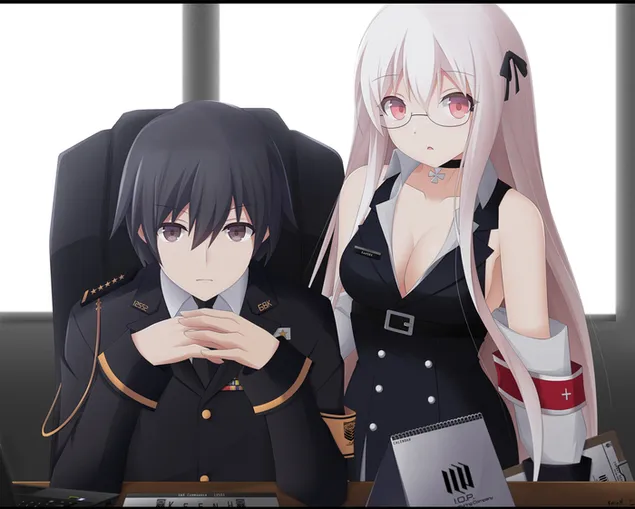 Chicas de primera línea - Kar98K HD fondo de pantalla