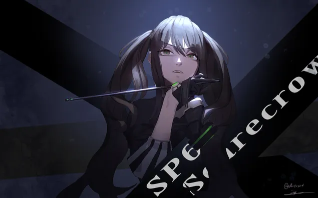 Girls Frontline – SP65 kaliausė 2K ekrano užsklanda