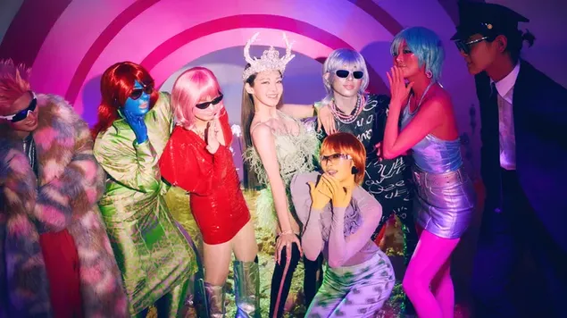 نسل دختران «هیویون» | آلبوم Forever 1 (Cosmic Festa). کاغذدیواری  4K