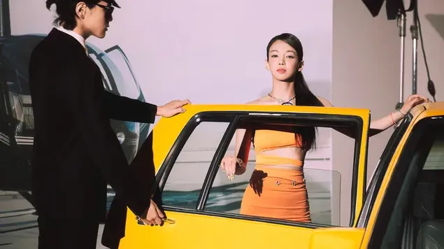 少女時代'孝淵' | Forever 1 Album (Mr. Taxi Teaser) Photoshoot 4K 壁紙