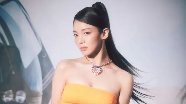 少女時代“孝淵”在 Forever 1 專輯中 (Mr. Taxi Teaser) 拍攝 4K 壁紙