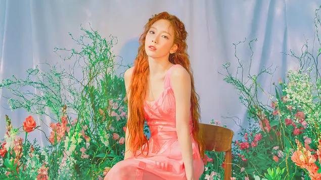 少女時代《Happy》MV拍攝（2020）的華麗泰妍 4K 壁紙