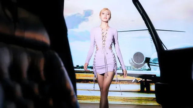 عکسبرداری آلبوم Forever 1 'Sooyoung' نسل دختران (تیزر آقای تاکسی) کاغذدیواری  4K