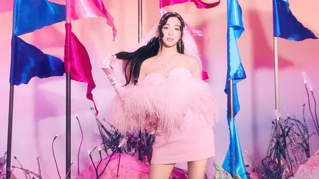 少女時代 'Tiffany' : Forever 1 Album (Cosmic Festa) Photoshoot 4K 壁紙