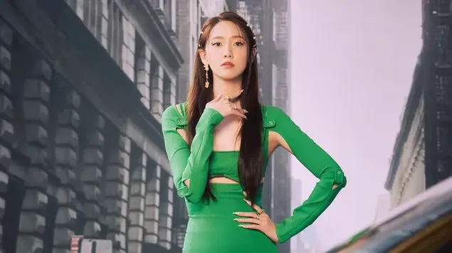 少女時代“允兒”在 Forever 1 專輯 (Mr. Taxi Teaser) 拍攝 4K 壁紙