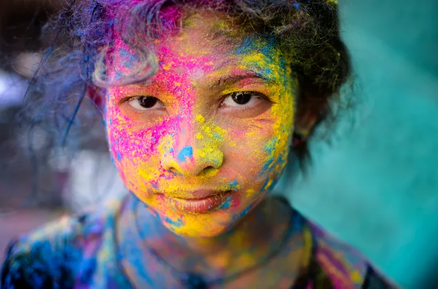 Девојке са прашкастим премазом 2K позадина