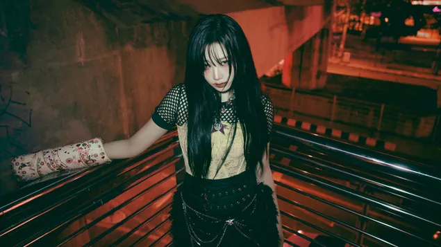 giselle di aespa per supernova mv shoot scarica