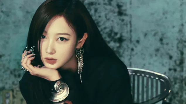 Taustakuva Giselle Aespasta Armageddon Album Shootissa 4K