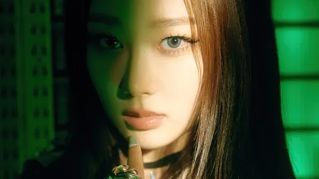 'Žizele' no Aespa 'Girls' mini albuma fotosesijā 4K fona tapete