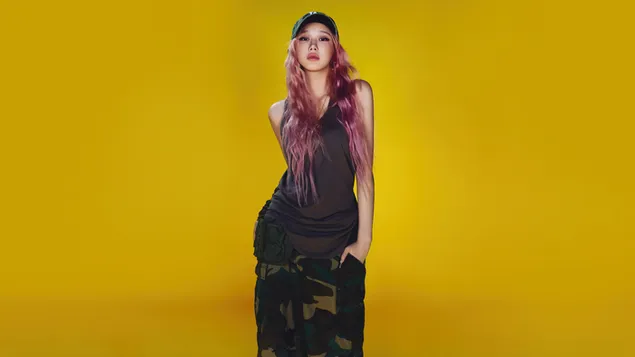 Taustakuva Giselle Aespasta 'Whiplash'-minialbumikuvauksessa 8K