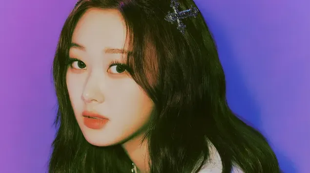 'Žizele' no Aespa | MV fotosesija "Dzīve ir pārāk īsa" (Meitenes — albums) 4K fona tapete