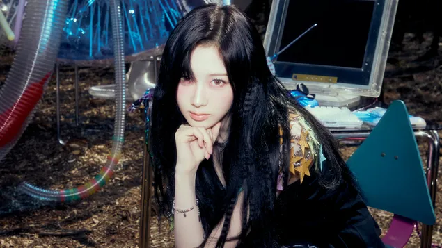 zhizel' z aespa - <<dovgiy chat (#)>> mv shoot zavantazhiti