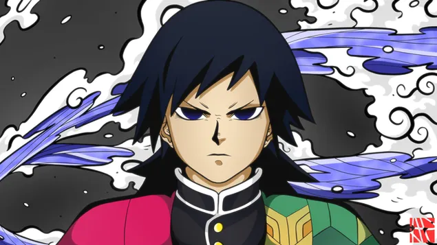 Giyuu Tomioka - Demon Slayer HD bakgrunn