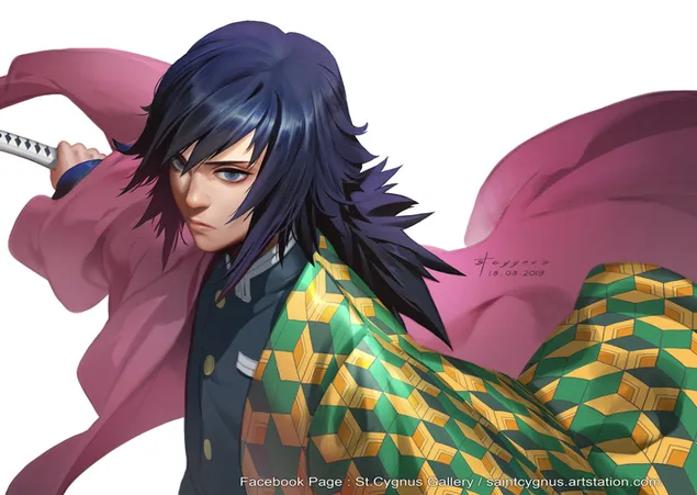 Giyuu Tomioka-Demon Slayer  HD wallpaper