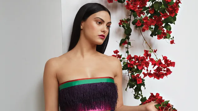 Glamor 'Camila Mendes' | Pelakon & Penyanyi Amerika 4K kertas dinding