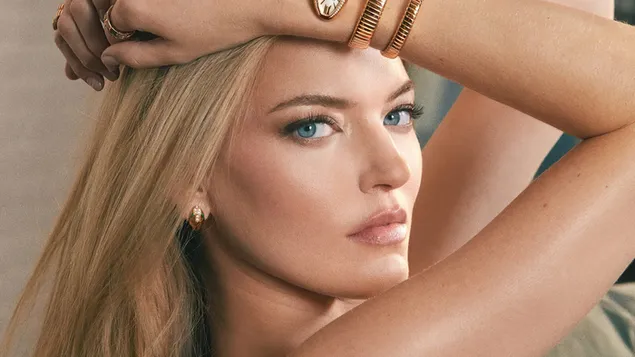 Hình nền 'Martha Hunt' quyến rũ ở Bulgari US Photoshoot 4K