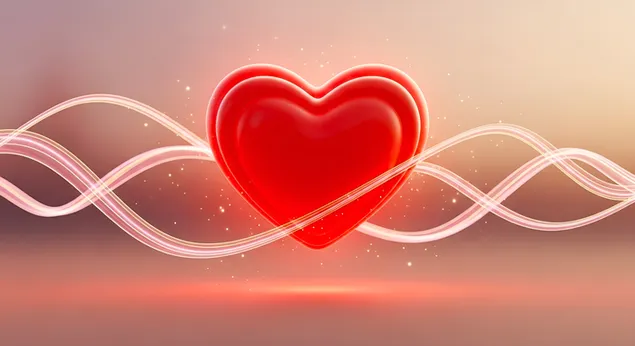 uahan mulgyeolseoni dodboineun bicnaneun bulgeunsaeg hateu - saranggwa geongang daunrodeu