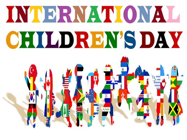 Glückliche Internationalen Tag des Kindes herunterladen