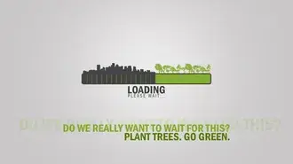Tapeta Go Green inspirativní typografie HD