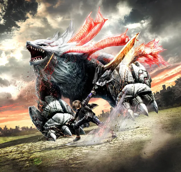 God Eater 2 - 动漫电子游戏 6K 壁纸