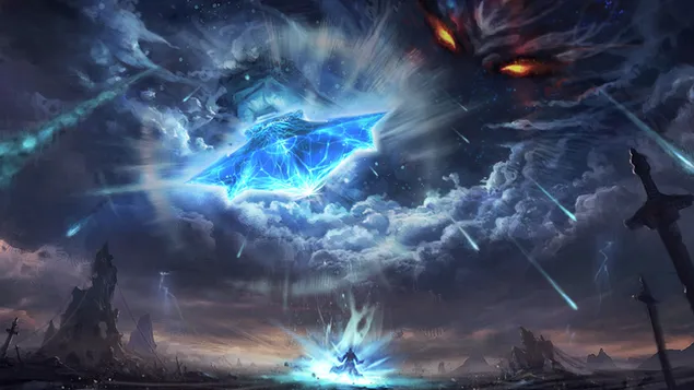 God of Sky Art download