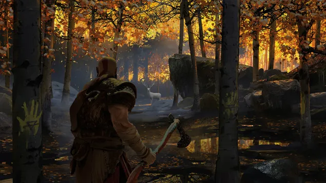 God of War 4 (video game): Kratos (konsep seni) unduhan