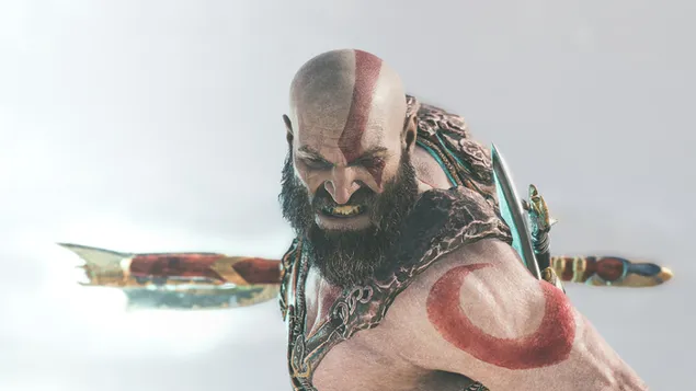 God van oorlog kratos boos download