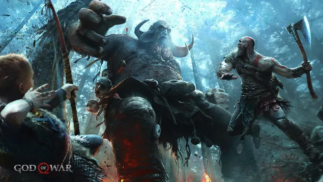 God of war monster, kratos download