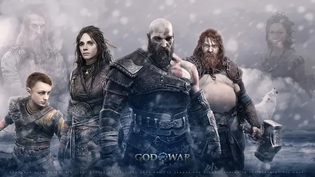 God of War Ragnarok-gamekarakters download