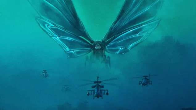 Godzilla - Flying creature 4K wallpaper download