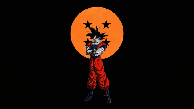 Goku : Dragon Ball Dark  4K wallpaper