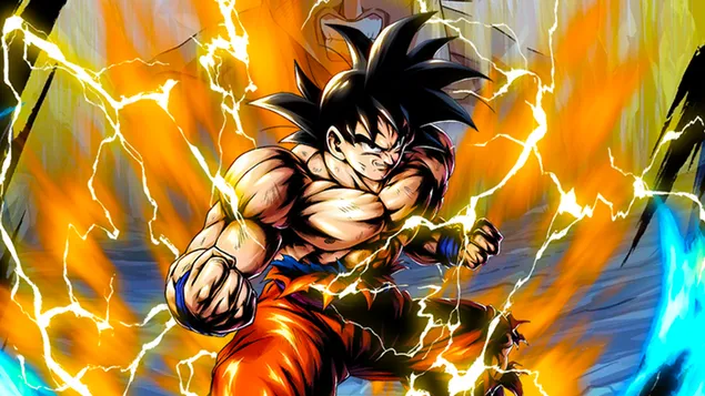 Goku from Dragon Ball Z [Dragon Ball Legends Arts] for Desktop 4K wallpaper