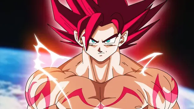 Goku red power