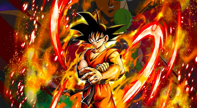 Goku Saiyan Saga/Raditz Saga aus Dragon Ball Z [Dragon Ball Legends Arts] für Desktop