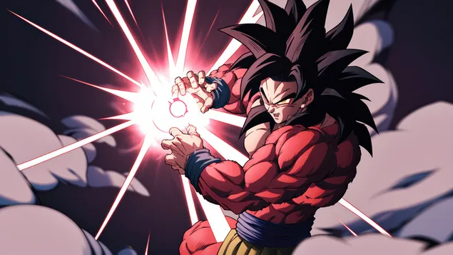 goku super saiyan 4 z dragon ball stiahnut