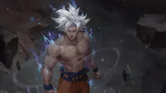 Goku Ultra Instinto - Dragon Ball Super 4K papel de parede