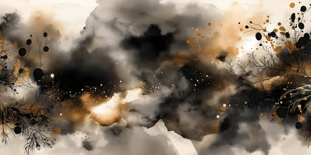 gold- und schwarzspritzer-komposition herunterladen