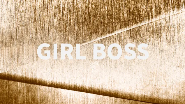 Gold classy girl boss background for pc and desktop