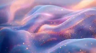 Tapeta Hedvábné vlny se zlatým akcentem spojují luxus a moderní design 8K