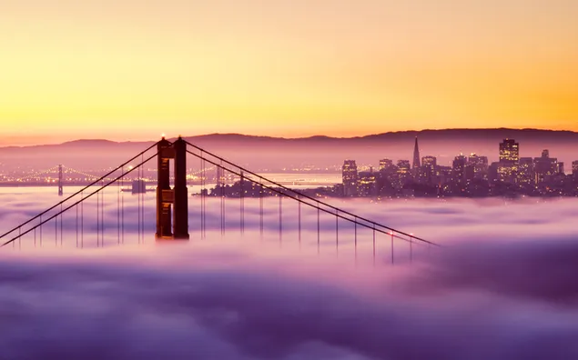 Golden Gate Bridge - San Francisco Sunset