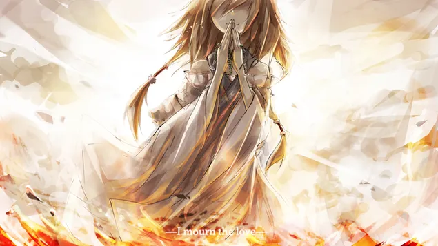 Golden Haired Girl Anime download