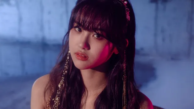 Gorgeous 'Aisha' from Everglow (K-Pop Band) 4K wallpaper